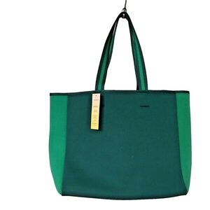 New SUMMERSALT The Perfect Beach Tote Neoprene Bag in Blue / Green